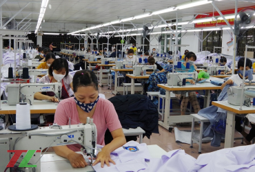 May đồng phục tại Long An